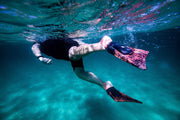bodysurfing fins Stealth s1 Supremes - red underwater swimming