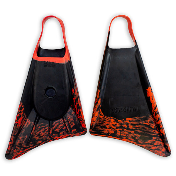 bodysurfing fins Stealth s1 Supremes - Red